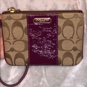 Coach wristlet